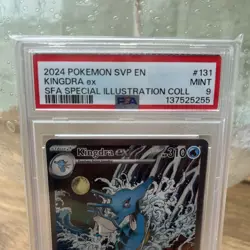 Kingdra EX SVP 131 Shrouded Fable Black Star Promo Pokemon PSA 9 MINT - Image 3