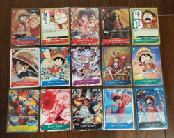ONE PIECE Card Game Promo lot of Luffy Nika bulk 15 set japanese limited - Image 1