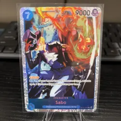 One Piece Sabo OP15-046 SR Super Rare Adventure On Kami’s Island English NM - Image 1