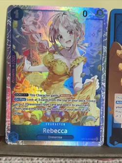One Piece 15 Adventure On Kami’s Island-#OP15-053 (SR) Rebecca- Plus Leader - Image 2