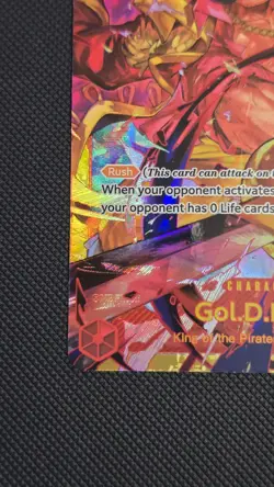 Gol D Roger OP09-118 SEC Secret Rare Emperors In The New World One Piece NM - Image 4