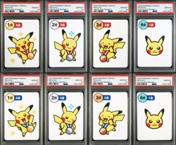 PSA 10 2025 Pokemon Taruka Pikachu Round 1 2 1st 2nd 3rd 4th SEQ complete SET - Image 1