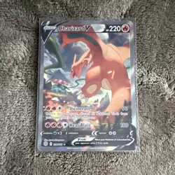 Pokemon Charizard V 153/172 Brilliant Stars Ultra Rare 180 Attack TCG Card - Image 1