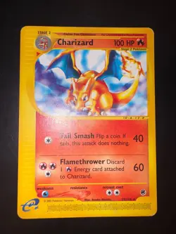 Pokemon Card Charizard 39/165 Set Expedition ENG - Image 2