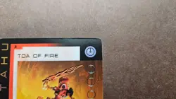 Tahu 2 Bionicle Quest for the Masks Holo Foil Promo Card - LEGO Toa of Fire - Image 3