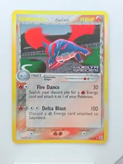 Salamence ex (Delta Species) 2005 14/113 Holo Rare EX 110 HP Pokemon Card - Image 1