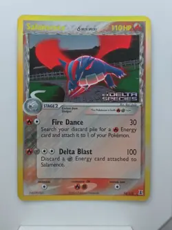 Salamence ex (Delta Species) 2005 14/113 Holo Rare EX 110 HP Pokemon Card - Image 3