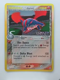 Salamence ex (Delta Species) 2005 14/113 Holo Rare EX 110 HP Pokemon Card - Image 4