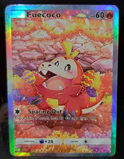 Spinning Fates Fuecoco Holo FAN ART CARD - Image 1