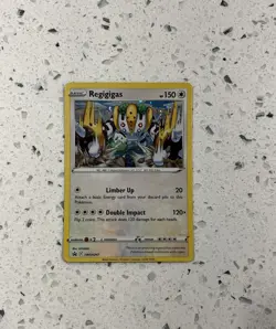 Pokemon Regigigas Cosmos Holo SWSH: Sword & Shield Promo Cards SWSH247 NM - Image 1