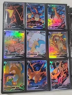 Lot of 138 Custom holo mixed Pokemon Trading Card Custom sleeved & top loaded - Image 3
