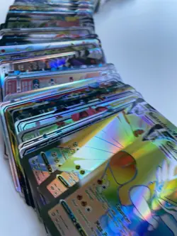 400+ Fake Pokemon Cards Bundle (No Dupes) - Tag Team, EX, Secret Rare, Gold Card - Image 3