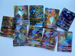 400+ Fake Pokemon Cards Bundle (No Dupes) - Tag Team, EX, Secret Rare, Gold Card - Image 4