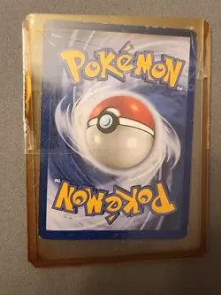 Holo Blastoise Pokemon 2/102 1999 Original No Folds,clean Mint Card In Sleeve - Image 2