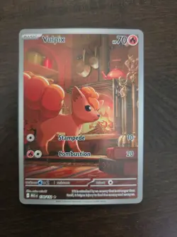 Vulpix Mega Evolution 138/132 Special Illustration Rare Pokemon TCG Card - Image 1