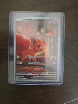 Vulpix Mega Evolution 138/132 Special Illustration Rare Pokemon TCG Card - Image 3