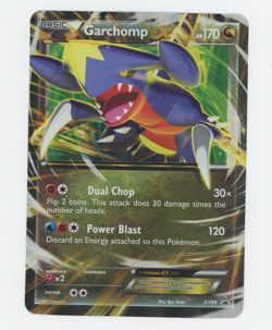 3 Jumbo Pokemon Cards - DARKRAI Mega MABSOL EX & GARCHOMP EX size: 8" x 5.75" - Image 2