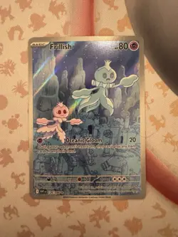 Frillish 126/086 White Flare Pokemon TCG NM Pack Fresh Holo Illustration Rare - Image 1