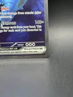 Pokemon TCG: Blastoise ex 200/165 Scarlet & Violet 151 Special Illustration Rare - Image 4