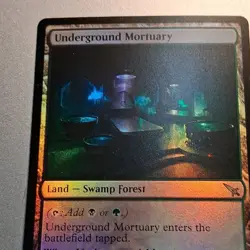 Underground Mortuary x 1 - MTG -Foil- Swamp Forest - MKM 0271 - - Image 1