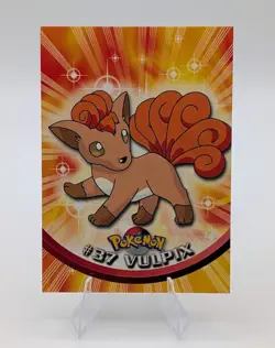 Topps Pokemon Series 1 Non-Holo: Vulpix #37 - NM - Image 1