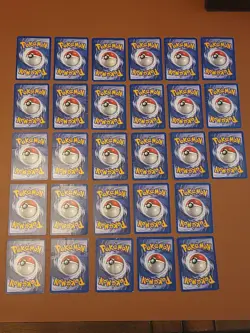 Pokemon Jungle Lot (28 Cards) Unlimited Vintage WOTC – Damaged/Creased - Image 2
