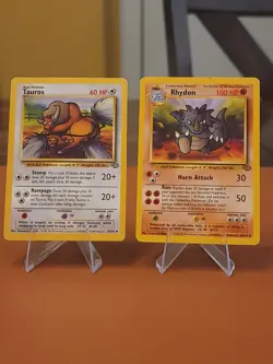 Pokemon Jungle Lot (28 Cards) Unlimited Vintage WOTC – Damaged/Creased - Image 3