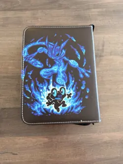Pokemon Binder with Pokemon Cards With More Pages In The Back - Image 1