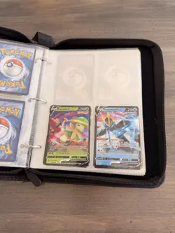 Pokemon Binder with Pokemon Cards With More Pages In The Back - Image 3