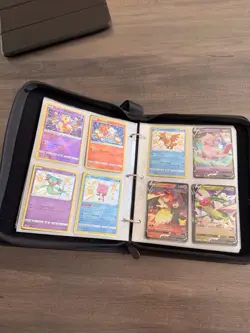 Pokemon Binder with Pokemon Cards With More Pages In The Back - Image 4