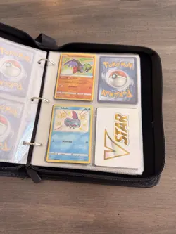 Pokemon Binder with Pokemon Cards With More Pages In The Back - Image 5