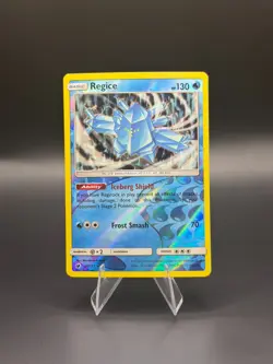 Regice 28/111 SM Crimson Invasion Reverse Holo Rare NM Pokemon TCG - Image 1