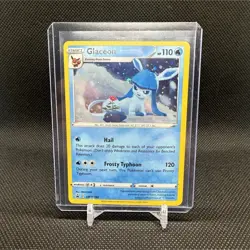 Pokemon TCG Glaceon SWSH192 Sword & Shield Blister Promo Cosmos Holo Mint - Image 1