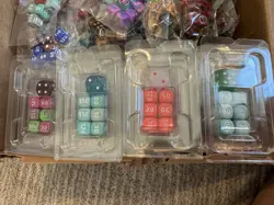 Pokemon TCG Dice Lot – 124 ETB Sets (31 Plastic-Holder • 82 Bagged • 11 Metal) - Image 2
