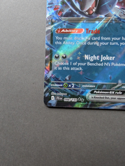Pokemon TCG N's Zoroark Ex 098/159 Double Holo Rare Journey Together English - Image 4
