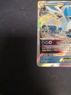 Pokemon TCG - Glaceon VSTAR SWSH197 Ultra Rare Black Star Promo - Image 2