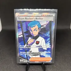 Team Rocket’s Archer Pokemon SV Destined Rivals 223/182 Full Art Ultra Rare - Image 2