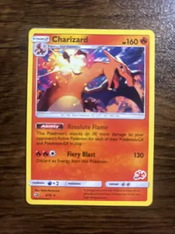 2018 Pokemon Sun & Moon - Dragon Majesty Holo Charizard #3 NM - Image 1