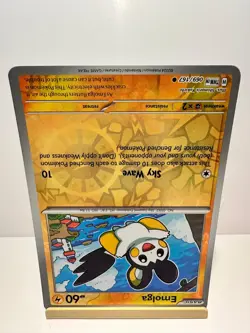 Emolga 069/167 Common Twilight Masquerade Pokemon Reverse Holo Near Mint - Image 2