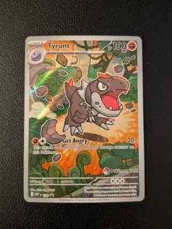 Tyrunt MEP 070 Black Star Promo Pokemon TCG Center Stamped Near Mint Rare Stamp - Image 1