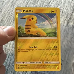 The Pokemon Company Pikachu Shining Legends 28/73 60 HP Common Reverse Holo - Image 1