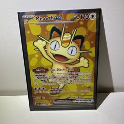 English Pokemon Perfect Order Meowth Ex Full Art (107/088). - Image 1