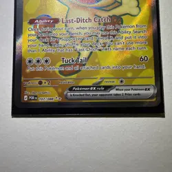 English Pokemon Perfect Order Meowth Ex Full Art (107/088). - Image 3