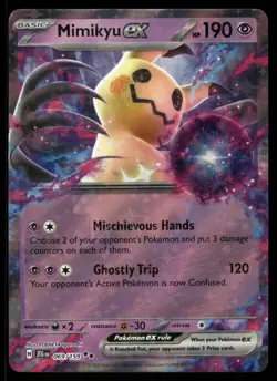 Mimikyu ex 069/159 Double Rare Journey Together Pokemon Near Mint - Image 1