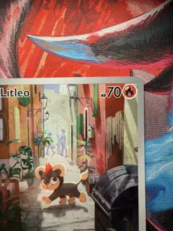 Litleo 139/132 Me01: Mega Evolution Holo Pokemon Illustration Rare - Image 2