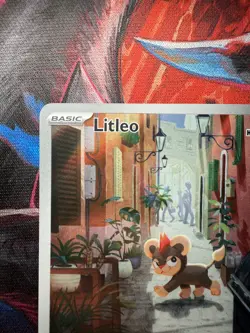 Litleo 139/132 Me01: Mega Evolution Holo Pokemon Illustration Rare - Image 5