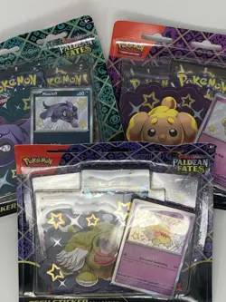 Pokemon TCG: SV Paldean Fates Tech Sticker Collection (Random Artwork) - Image 1