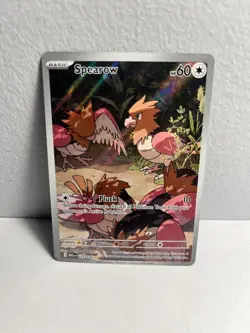 Pokemon TCG: Spearow 151/132 – Me01: Mega Evolution – Holo – Mint - Image 1
