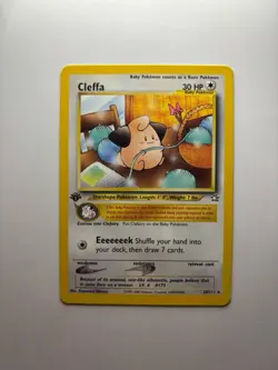 2000 Pokemon Neo Genesis - 1st Edition - Cleffa 20/111 - Ungraded - Image 1