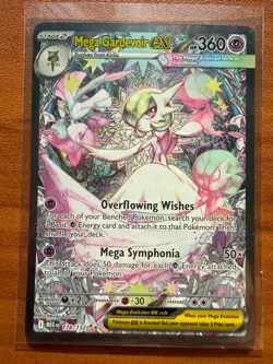 Pokemon TCG Mega Gardevoir EX SIR Mega Evolutions 178/132 NM - Image 1